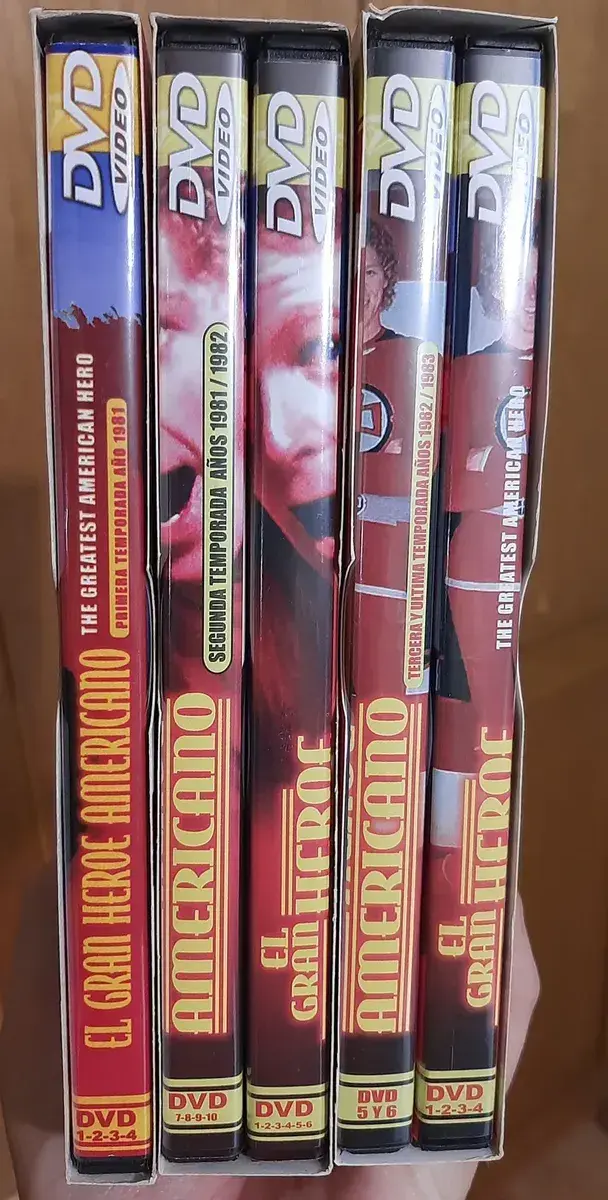 Colección de DVDs El Gran Héroe Americano - 2