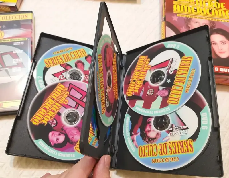 Colección de DVDs El Gran Héroe Americano - 3