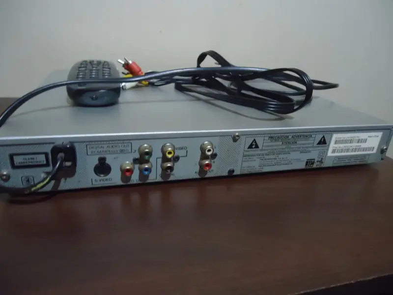 Reproductor de DVD Philips + Control + Cables - 2