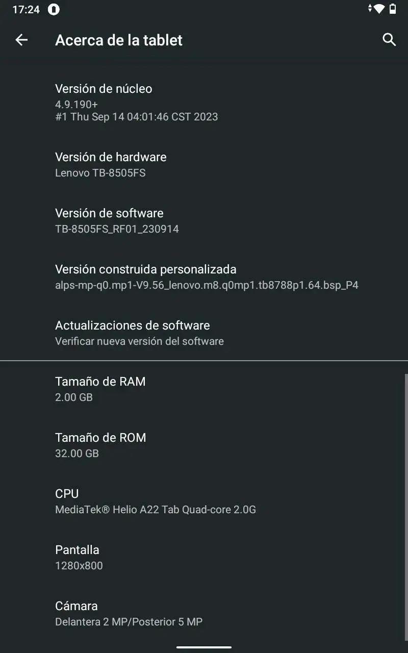 Tablet Lenovo smart tab m8 con base de carga - 6