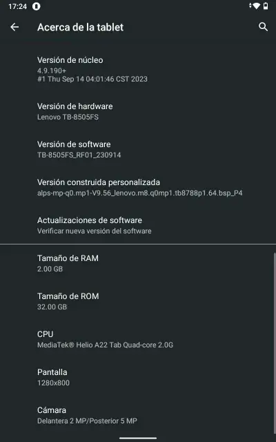 Tablet Lenovo smart tab m8 con base de carga - miniatura 6