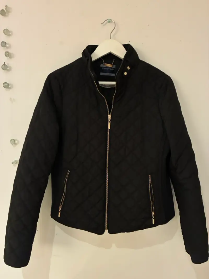 Chaqueta acolchada negra Marittimo para mujer - 1