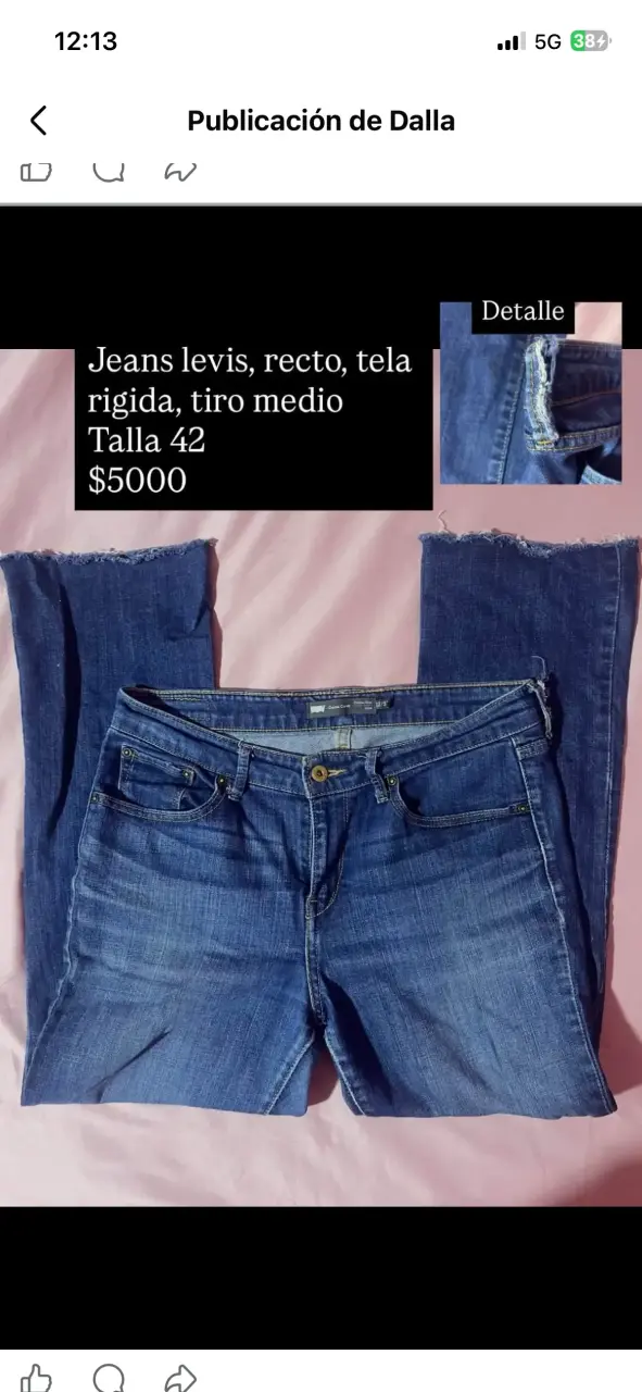 Jeans Levis 42 - 2