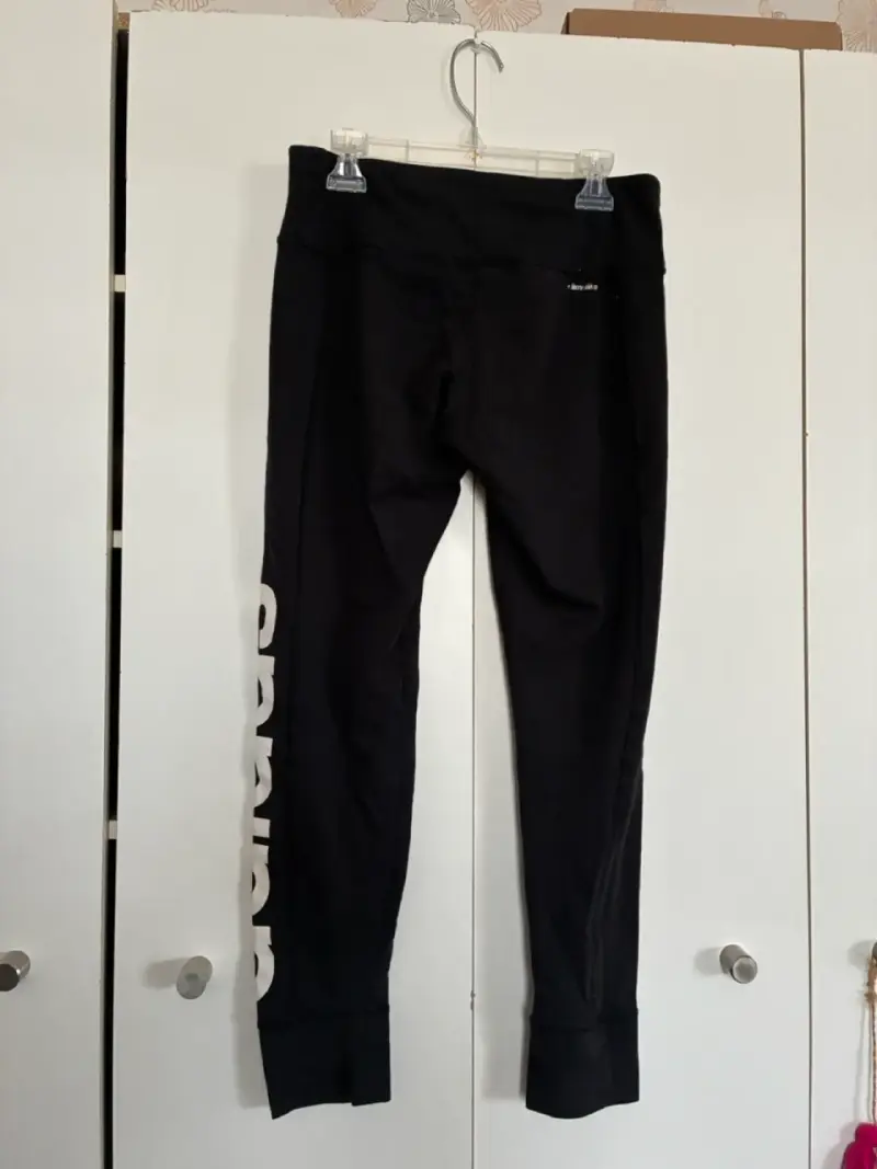 Leggings deportivos negros Adidas para mujer - 2