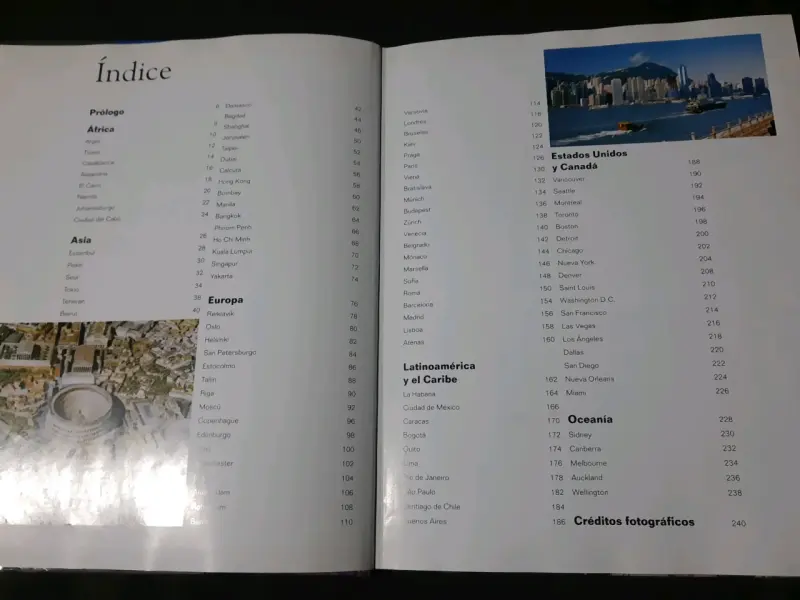 Libro 100 Ciudades del Mundo con Fotografías - 2