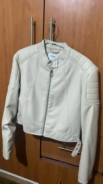 Chaqueta de cuero sintético Sybilla - miniatura 2