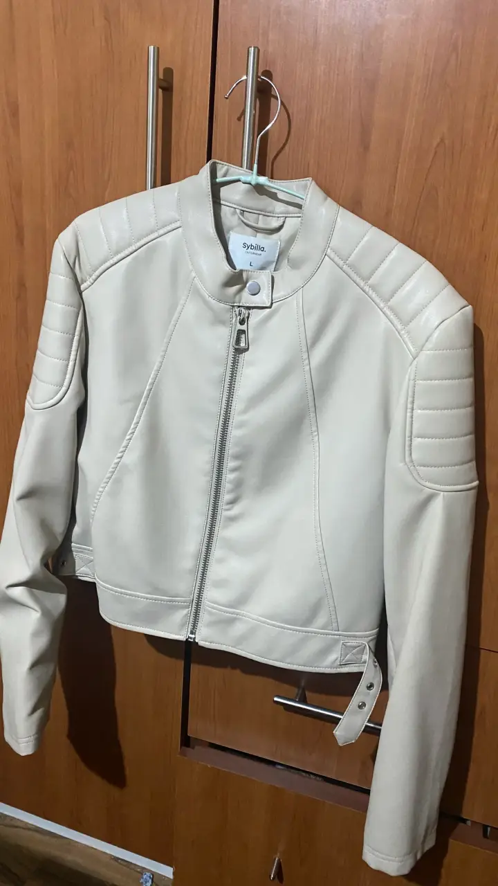 Chaqueta de cuero sintético Sybilla - 3