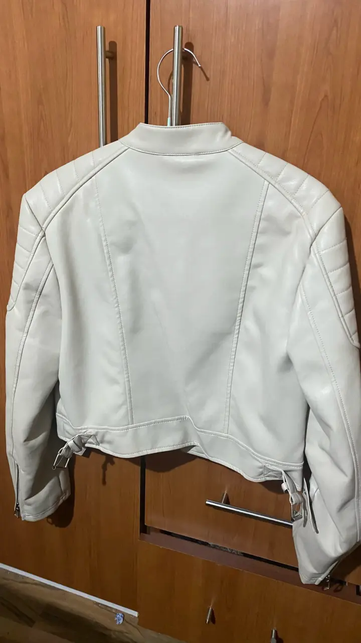 Chaqueta de cuero sintético Sybilla - 4