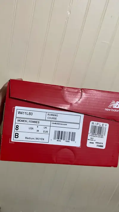 Zapatillas deportivas negras New Balance - miniatura 5