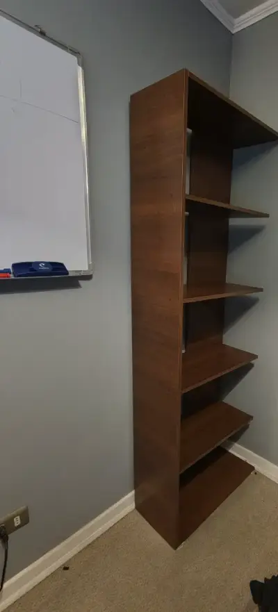 Estante de madera alto con 5 repisas - miniatura 4