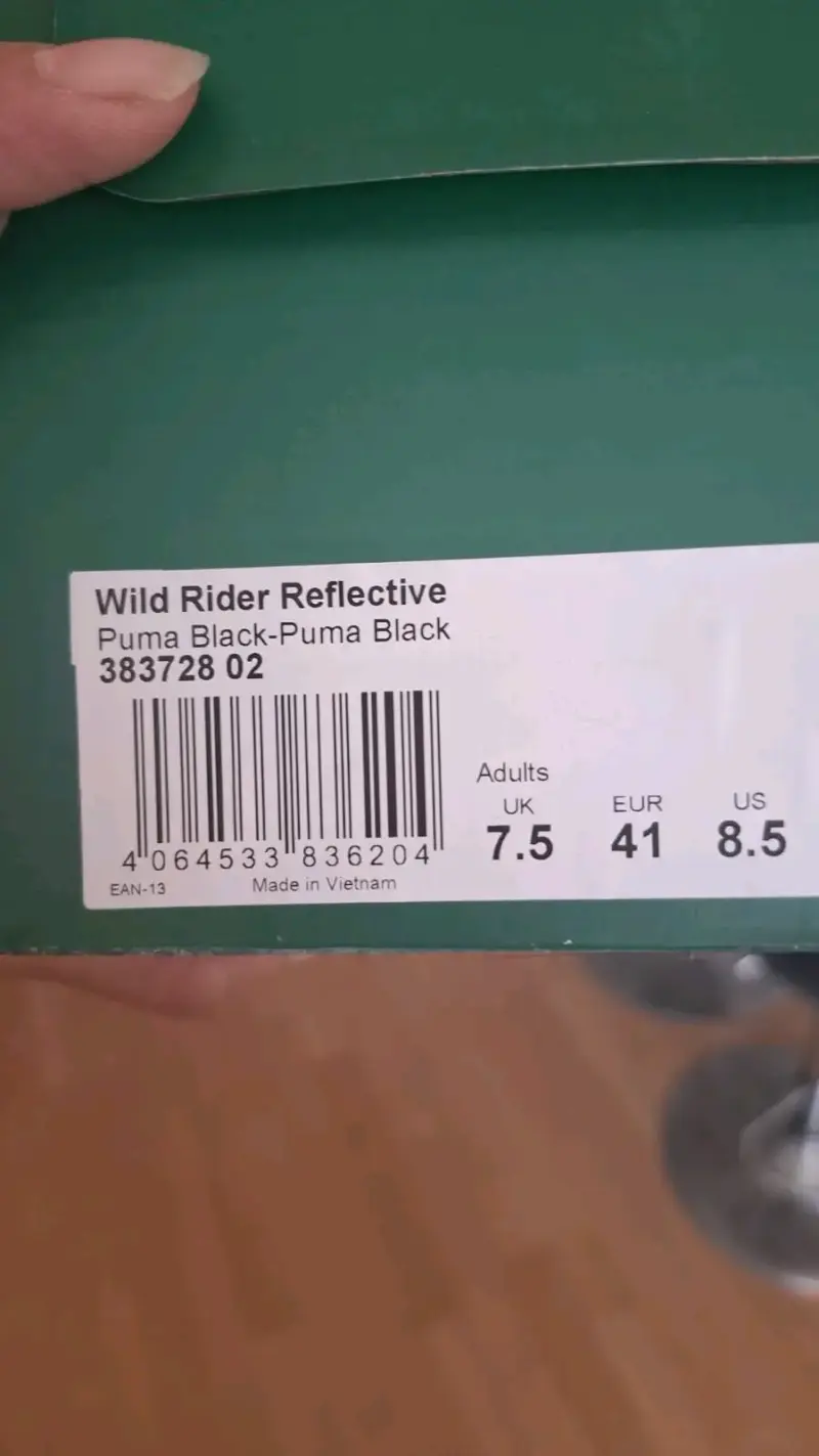 Zapatillas Puma Wild Rider Reflective negras - 2