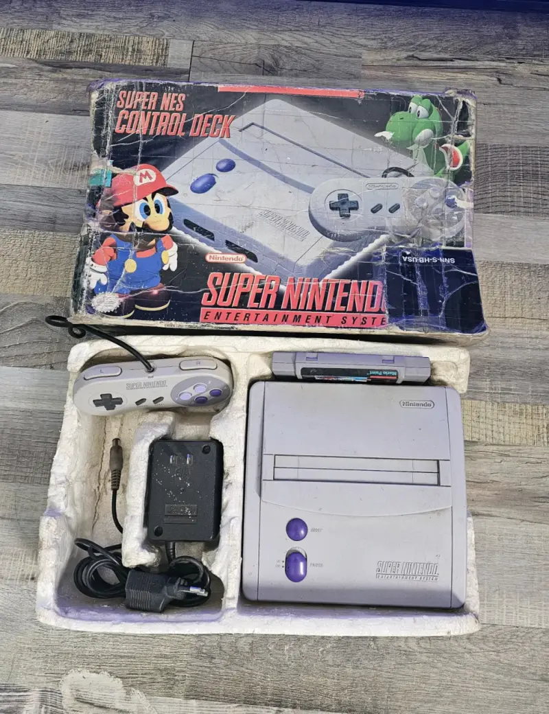 Super Nintendo con Super Scope y juegos incluidos - 2
