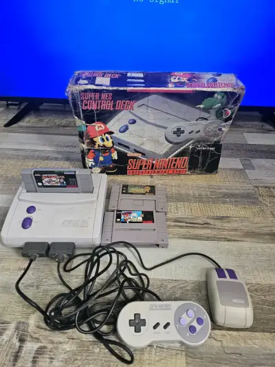 Super Nintendo con Super Scope y juegos incluidos - miniatura 5