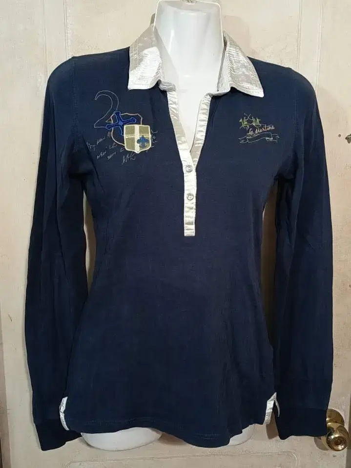 La Martina Polera Manga Larga Mujer - 1