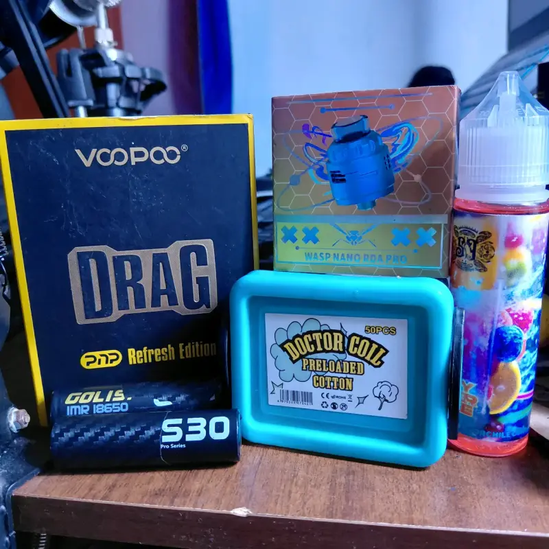 Kit de Vapeo Voopoo Drag 2 con Accesorios - 2