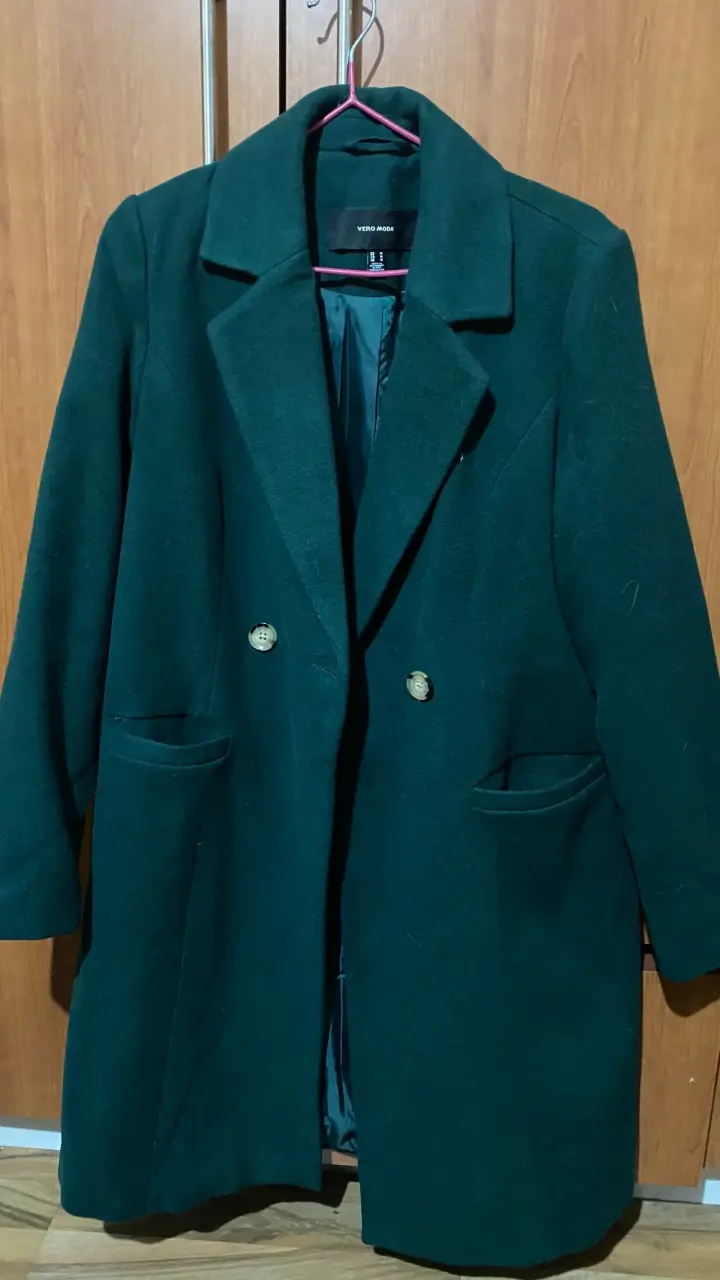 Abrigo verde oscuro Vero Moda para mujer - 1