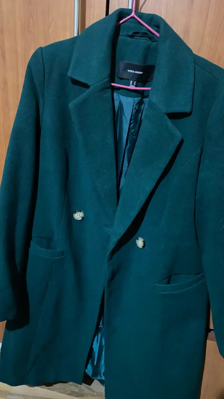 Abrigo verde oscuro Vero Moda para mujer - 2
