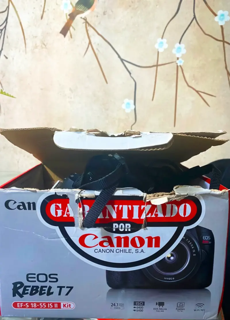 Canon EOS Rebel T7 + lente 18–55 mm - 6