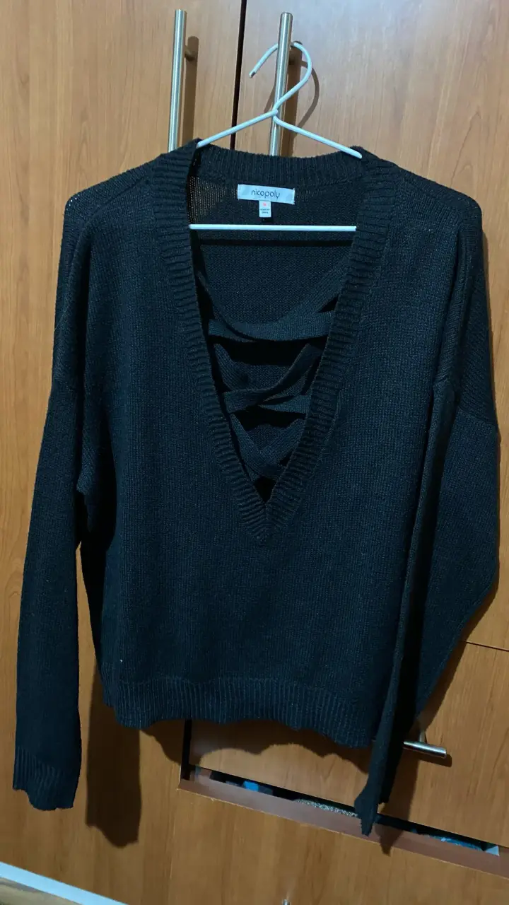 Chaleco Nicopoly negro mujer - 2