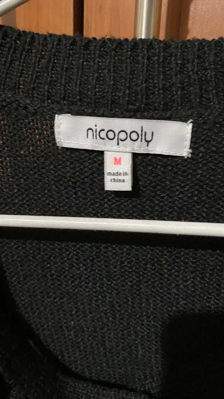 Chaleco Nicopoly negro mujer - 6