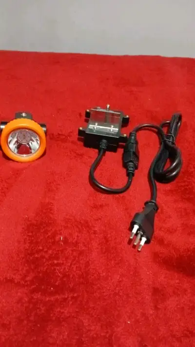 Linterna / Lámpara  Minera Recargable +  Cargador - miniatura 1