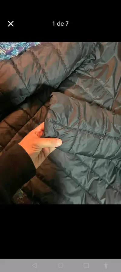 Chaqueta acolchada negra Puma WarmCell - miniatura 1