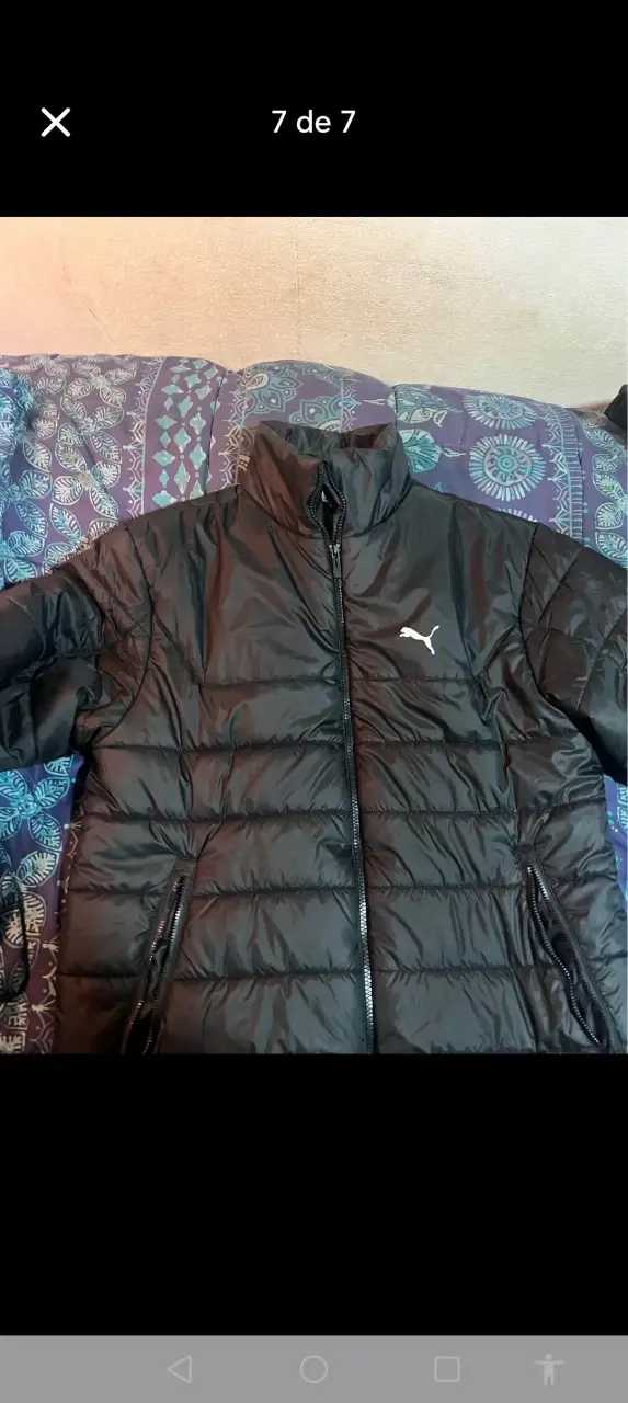 Chaqueta acolchada negra Puma WarmCell - 4