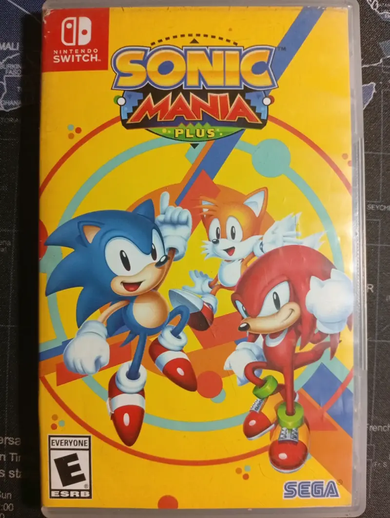 Juego Sonic Mania Plus para Nintendo Switch
