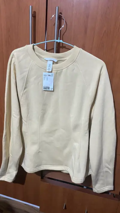 Polerón HyM amarillo nuevo mujer - miniatura 1