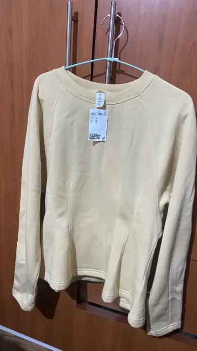 Polerón HyM amarillo nuevo mujer - miniatura 2