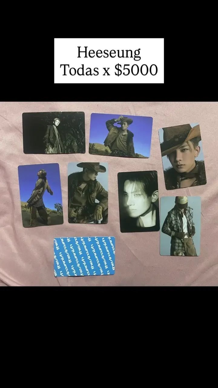 Set de Photocards de Enhypen - 2