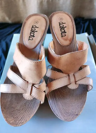 Sandalias de cuero Dakota talla 36 - miniatura 1