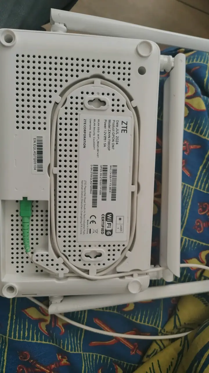Router ZTE F660 WiFi con antenas - 2