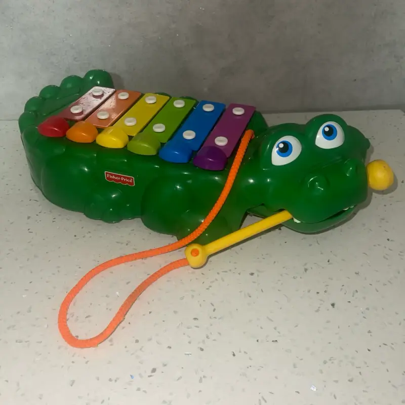 Xilófono cocodrilo de juguete Fisher-Price - 3