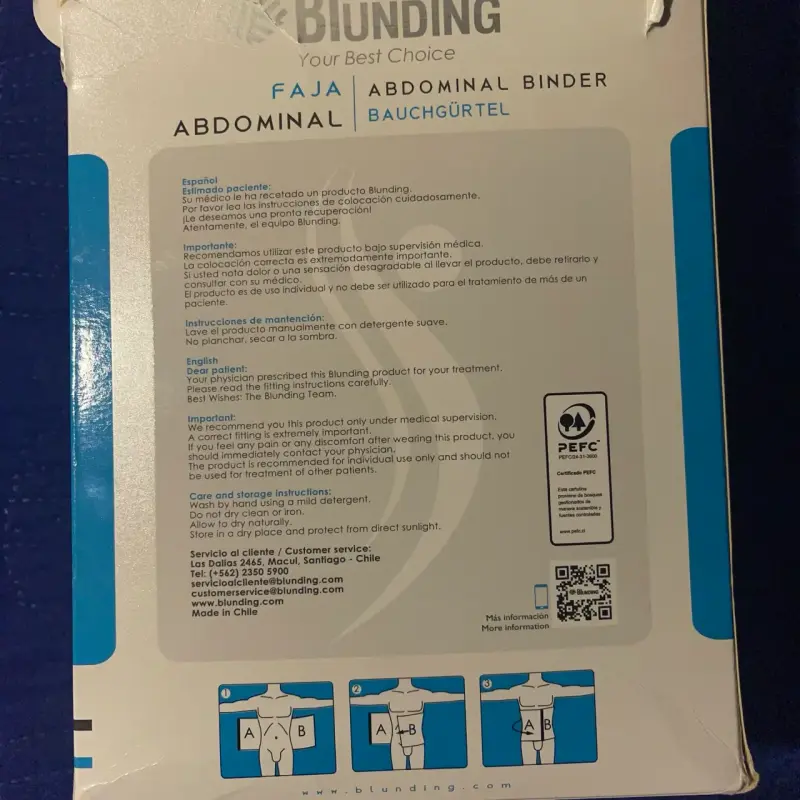 Faja Abdominal Blunding TA-413 Sin Látex - 3