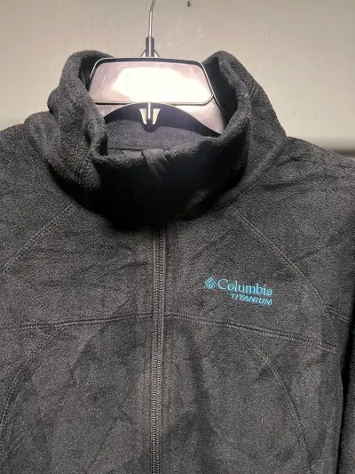 Chaqueta polar Columbia Titanium negra - miniatura 2
