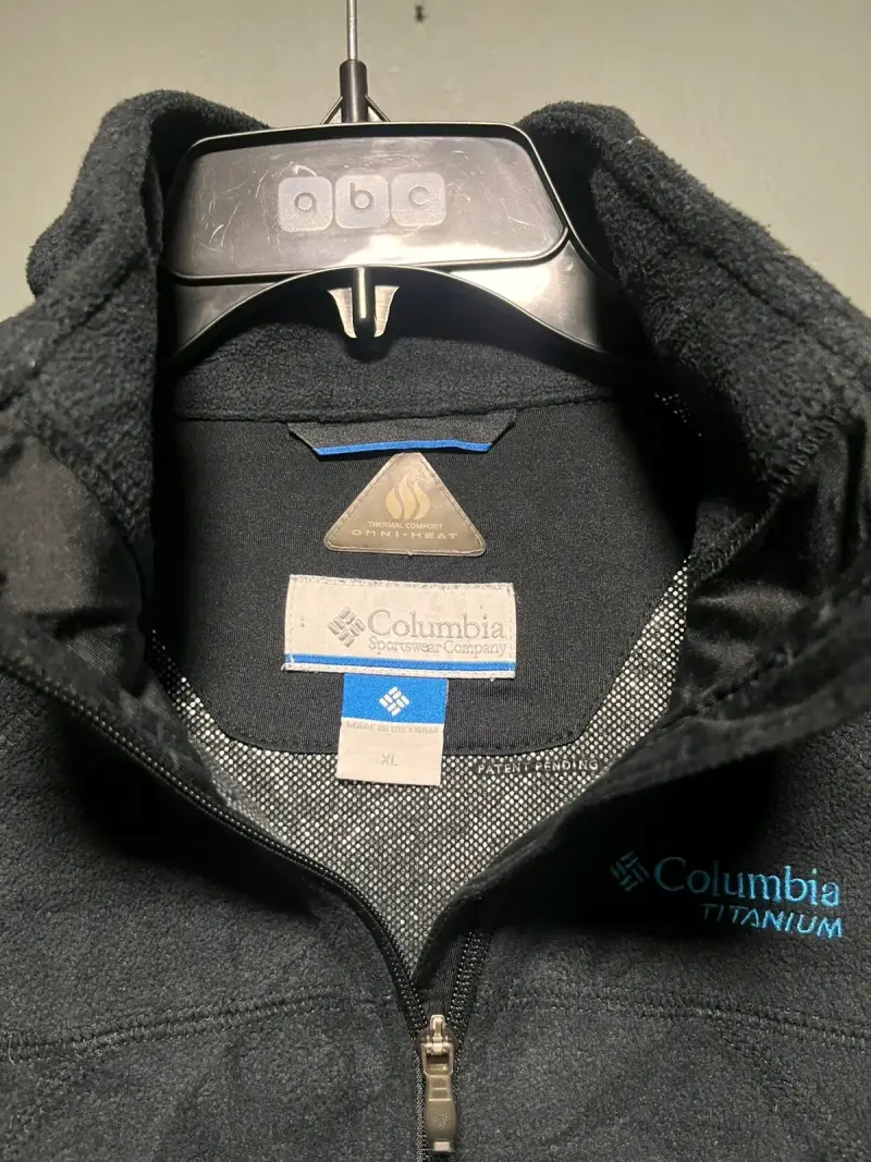 Chaqueta polar Columbia Titanium negra - 4