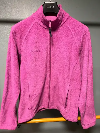 Chaqueta polar Columbia fucsia para mujer - miniatura 1