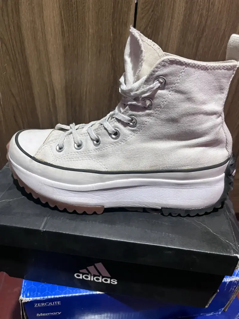 Zapatillas altas blancas Converse All Star - 1