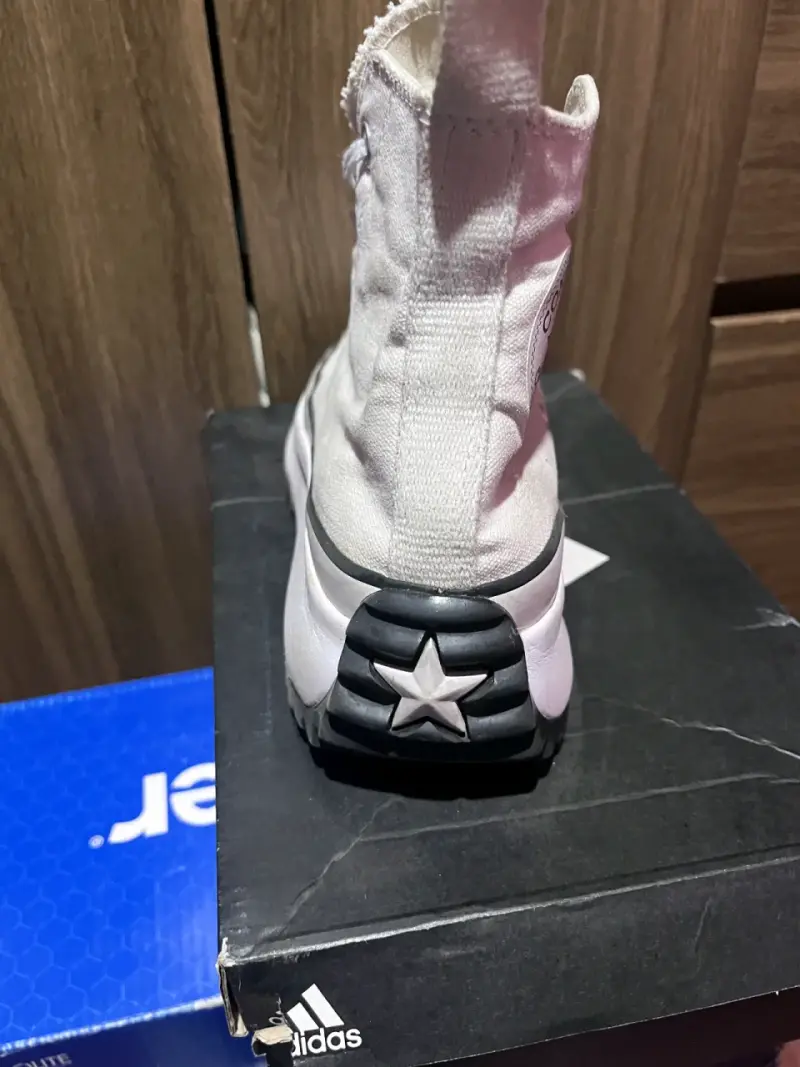 Zapatillas altas blancas Converse All Star - 2