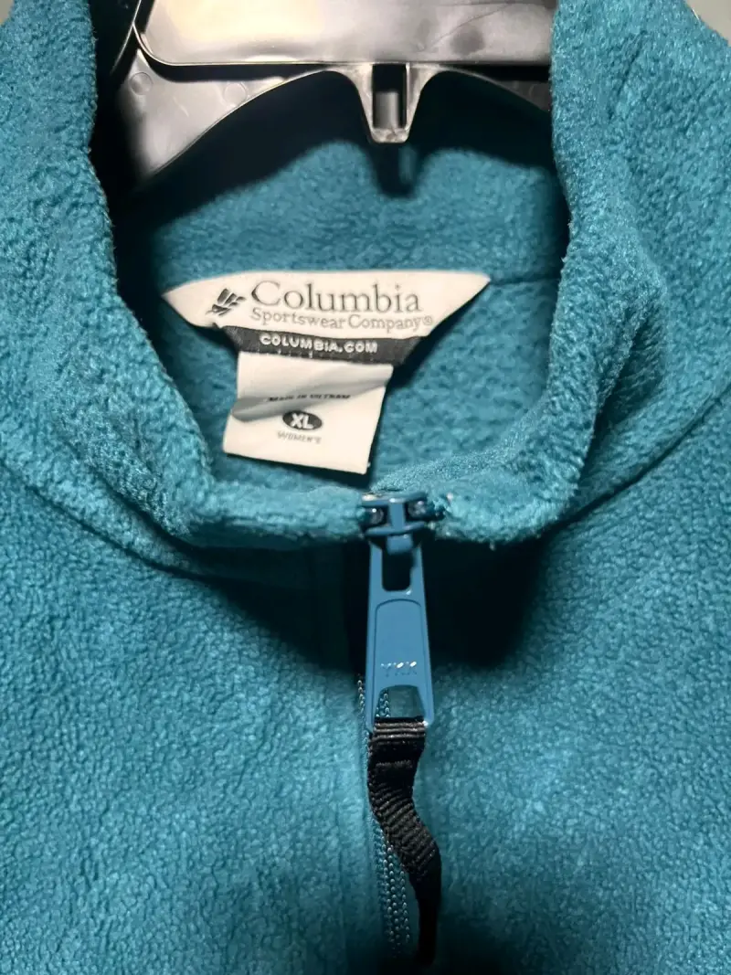 Chaqueta polar azul Columbia para mujer - 2