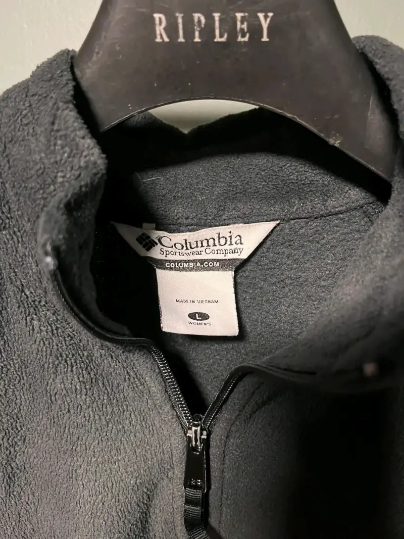 Chaqueta polar Columbia negra para mujer - 3