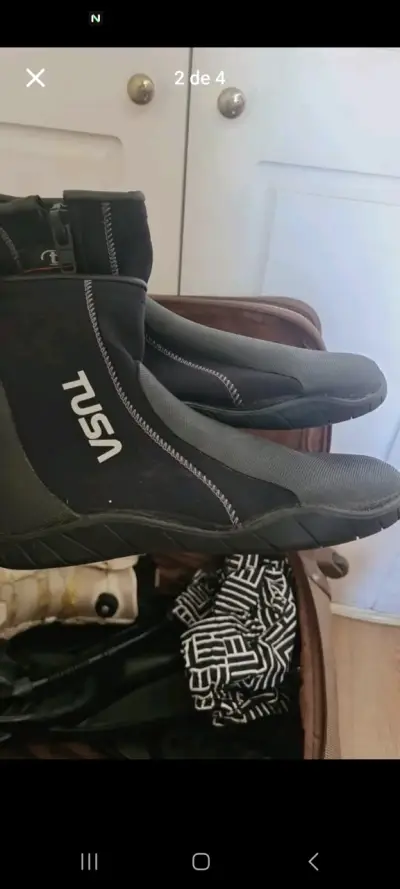 Botines de buceo TUSA y aletas Mares - miniatura 1