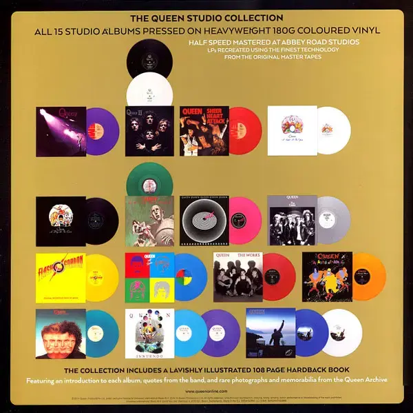 Colección de Vinilos Queen Studio Collection - 2
