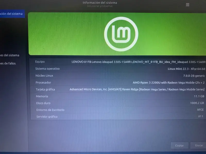 Laptop Lenovo Ideapad 330S con AMD Ryzen 3 - 1