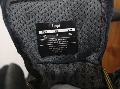 Botas de Montaña Uppí Negras para Hombre - miniatura 6