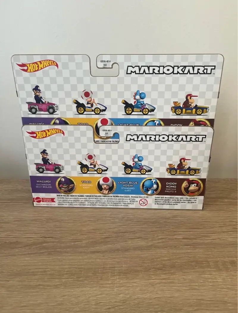 Set de 4 vehículos Hot Wheels Mario Kart - 3