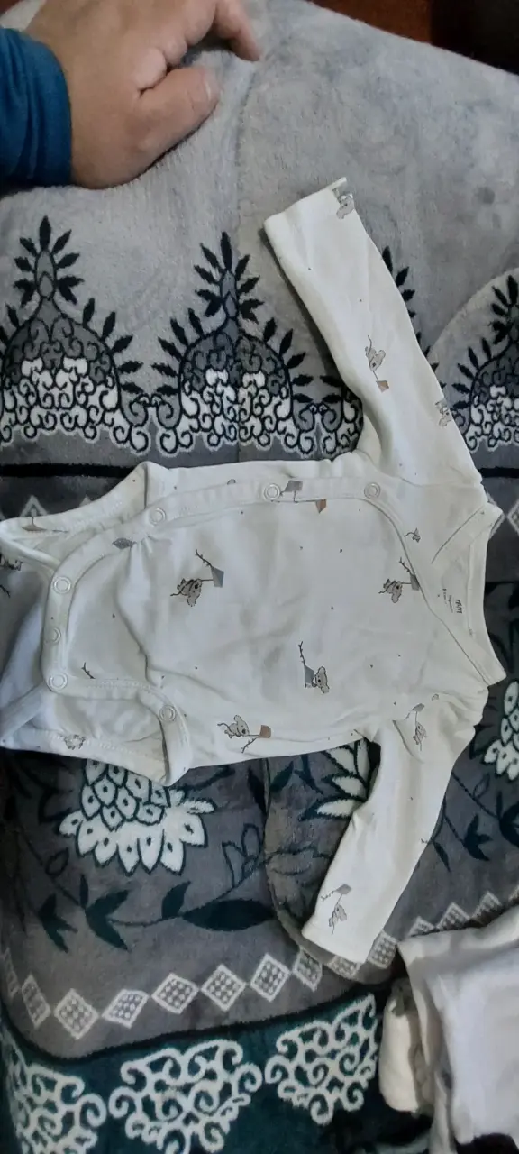 Conjunto de bodies para bebé manga larga - 2
