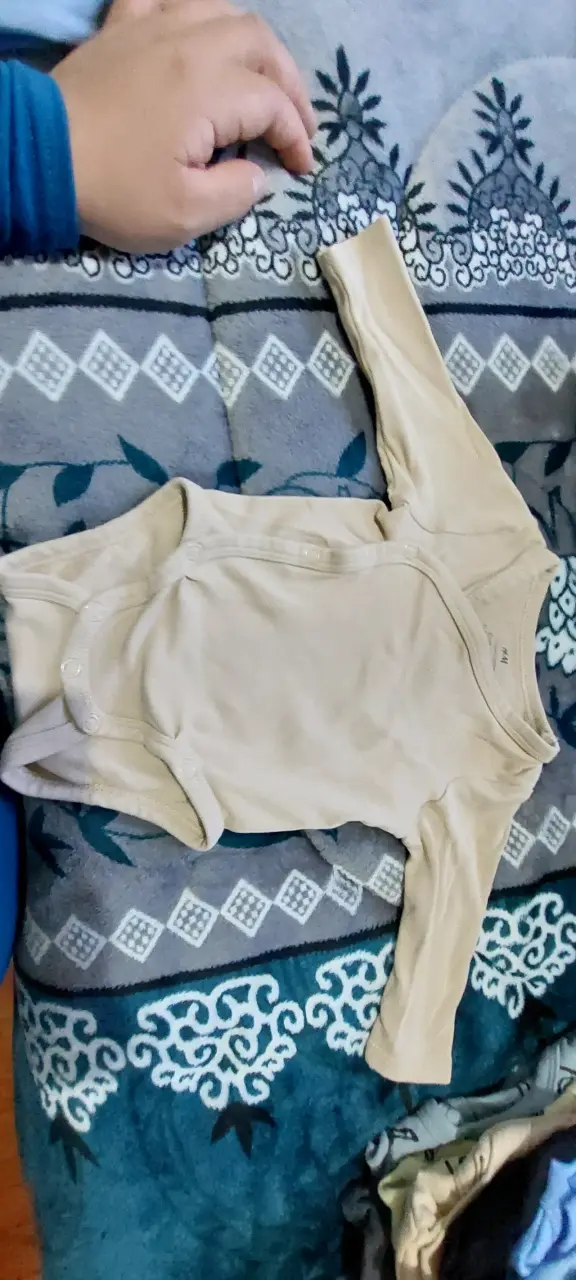 Conjunto de bodies para bebé manga larga - 4