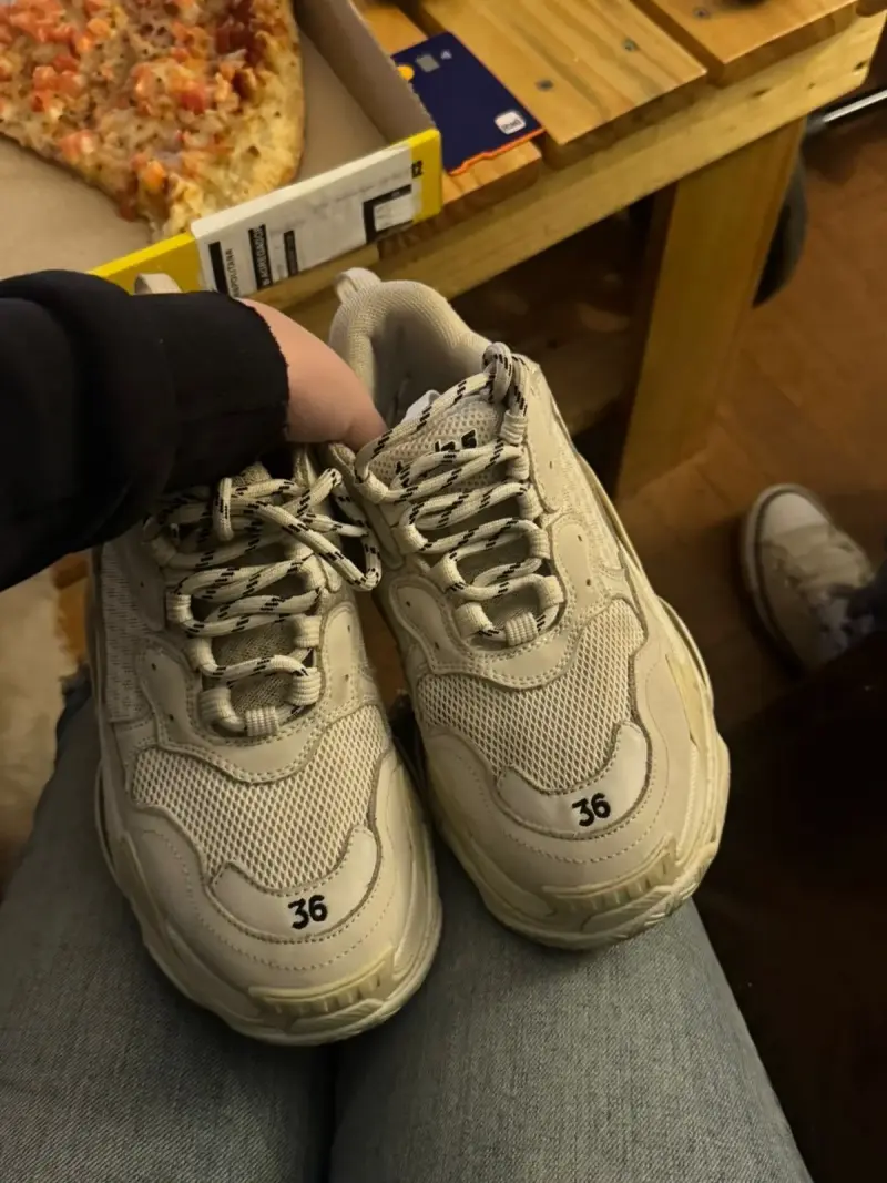 Zapatillas Balenciaga blancas talla 36 - 3